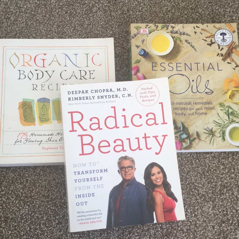 LOT OF 3 Books- Radical Beauty - Essential Oils